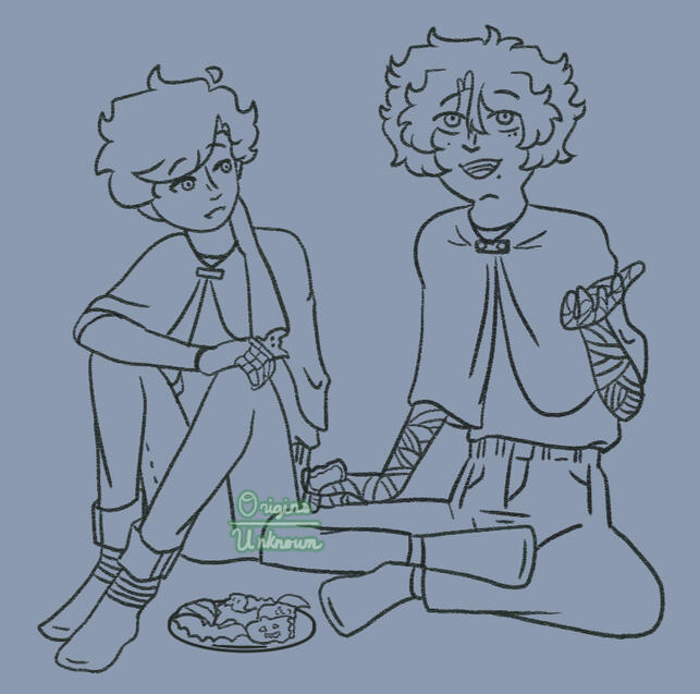 Robin & Moss Plague Rat AU